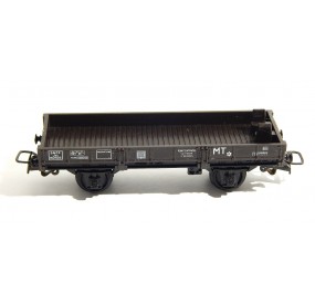 15310 JOUEF UN WAGON PORTE FLECHE MARRON FONCE GRUE COCKERILL 85 TONNES - HO
