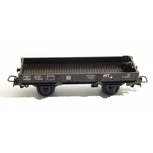 15310 JOUEF UN WAGON PORTE FLECHE MARRON FONCE GRUE COCKERILL 85 TONNES - HO