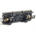 15310 JOUEF UN WAGON PORTE FLECHE MARRON FONCE GRUE COCKERILL 85 TONNES - HO