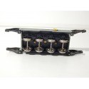 R 15319 JOUEF UN CHASSIS DE GRUE COCKERILL AVEC ESSIEUX METAL ET PIEDS HO