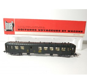 JOUEF VOITURE OCEM 2 CL MIXTE FOURGON ETAT NEUF EN BOITE ROUGE HO REF 5113