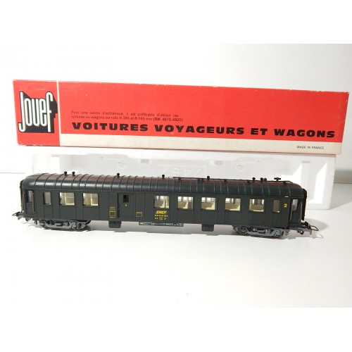 JOUEF VOITURE OCEM 2 CL MIXTE FOURGON ETAT NEUF EN BOITE ROUGE HO REF 5113