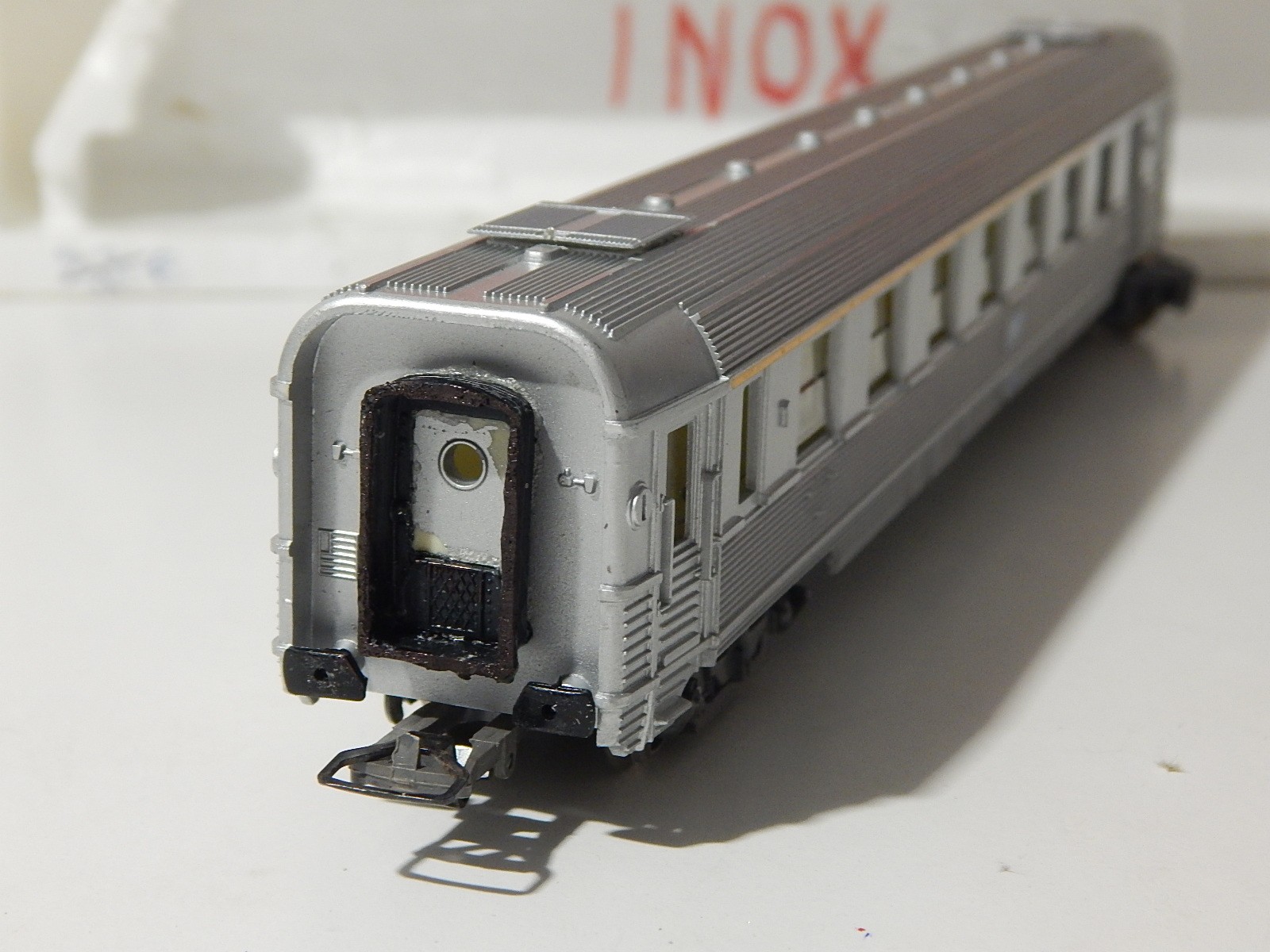 Voiture Fourgon à Bogies JEP SNCF - Tôle - Longueur 37 Cm - Années 52/58 - Très Bon état