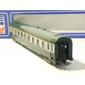JOUEF VOITURE UIC MIXTE VERTE TOIT VERT A9 1CL - HO EN BOITE BLEU 5294