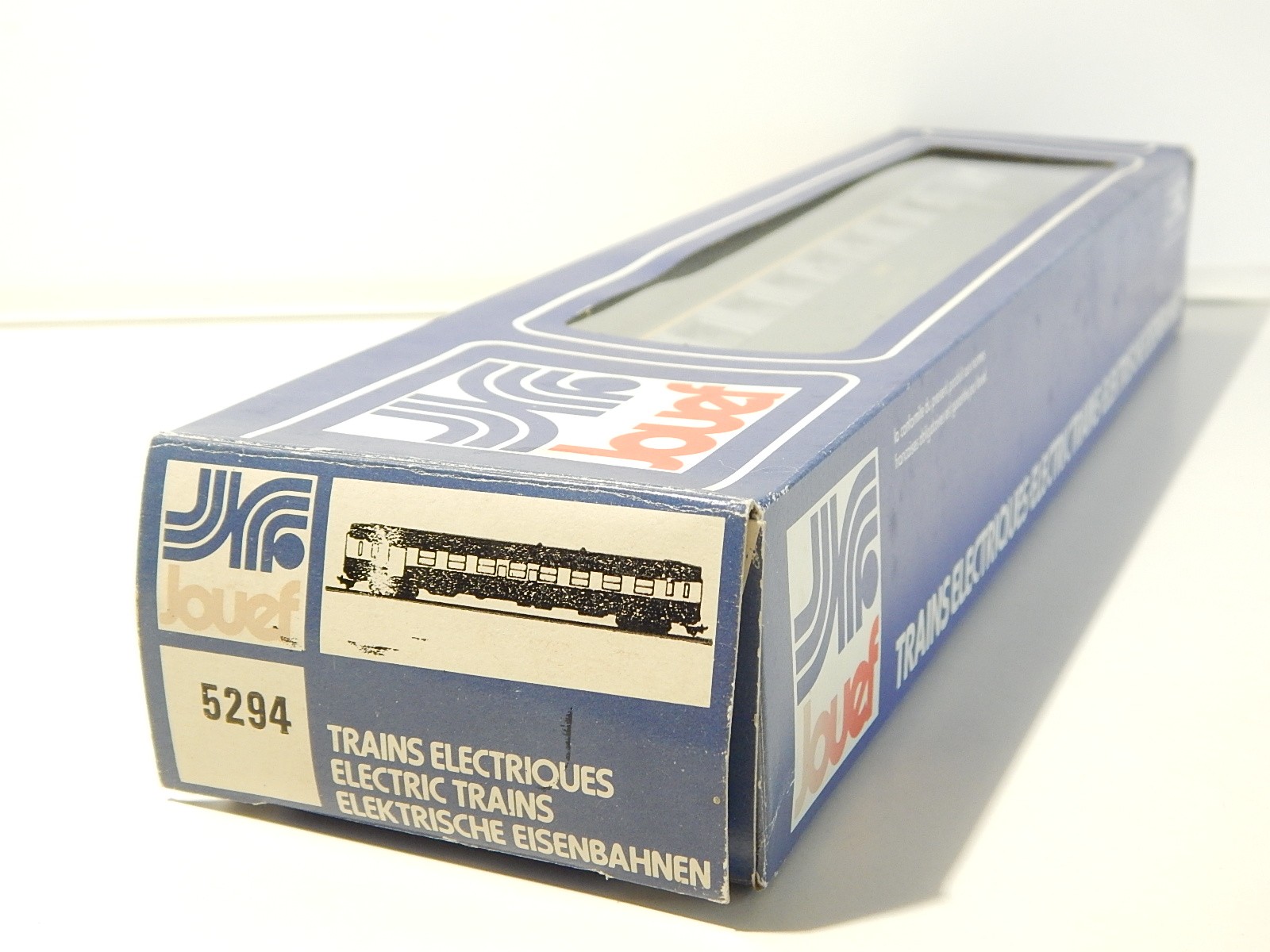 Wagon Voiture UIC 1/2 CL SNCF – Europolitrains – Échelle HO – Époque 4 (Occasion)