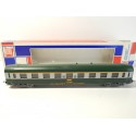 JOUEF VOITURE UIC VERTE TOIT VERT BANDE ALU A9 1CL - HO EN BOITE BBR 5291