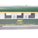 JOUEF VOITURE UIC VERTE TOIT VERT BANDE ALU A9 1CL - HO EN BOITE BBR 5291