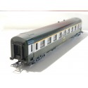 JOUEF VOITURE UIC VERTE TOIT GRIS A9 1CL - HO EN BOITE ROUGE 4691