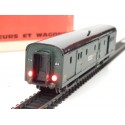 JOUEF FOURGON A BAGAGE SNCF MODIFIER ECLAIRAGE LEDS HO EN BOITE ROUGE 4620 HO