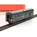 JOUEF FOURGON A BAGAGE SNCF MODIFIER ECLAIRAGE LEDS HO EN BOITE ROUGE 4620 HO