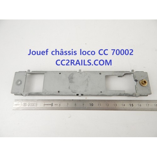 R 15366 JOUEF UN CHASSI EN METAL DE LOCOMOTIVE CC70002 HO