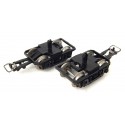 R 8771 LOT DE 2 BOGIE Y 24 SANS FREIN NOIR HO ROUES EN METAL