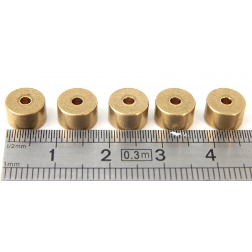 R 15347 RONDELLES OU PALIER EN LAITON AXES 2 MM HO JOUEF OU AUTRE MARQUE