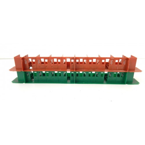 A 011 LOT DE 2 AMENAGEMENTS VOITURE VOYAGEUR HORNBY HO