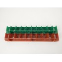 A 011 LOT DE 2 AMENAGEMENTS VOITURE VOYAGEUR HORNBY HO