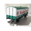 WAGON COUVERT JOUEF BIERE HEINEKEN TRES BON ETAT HO EN BOITE ROUGE 6270