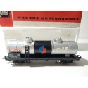 JOUEF WAGON CITERNE CALTEX ELF A BOGIES EN BOITE ROUGE REF 6510 HO
