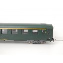 JOUEF VOITURE UIC VERTE 1 CL TOITE VERT SNCF A9 SANS BOITE HO