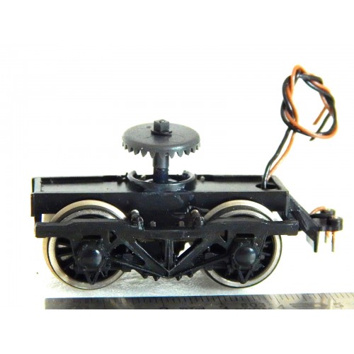 R 7962 UN BOGIE MOTEUR DE TENDER 36 P 20 AVEC FILS JOUEF