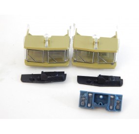 R 15520 - ROCO POSTE DE CONDUITE ET UN DIFUSEUR DE LOCOMOTIVE CC 68000 HO