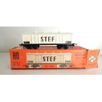 JOUEF WAGON STEF FRIGORIFIQUE A BOGIES HO EN BOITE CARTON 656
