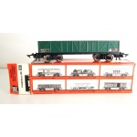 JOUEF UN WAGON TOMBEREAU TP VERT A BOGIE EN BOITE CARTON N°2 REF 650