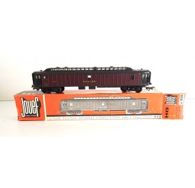 JOUEF FOURGON POSTALE BRUN TOIT NOIR BOITE CARTON REF 580