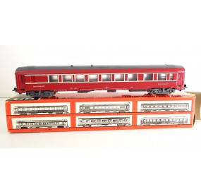 JOUEF VOITURE ROUGE RESTAURANT HO EN BOITE REF 859 HO EN BOITE CARTON