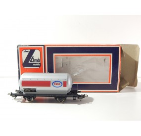 REF 2711 LIMA WAGON CITERNE A ESSIEUX ESSO EN BOITE HO