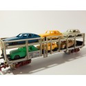 REF 6540 JOUEF WAGON STVA GRIS A BOGIE SIX VOITURES JOUEF HO EN BOITE BBR