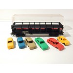 JOUEF WAGON STVA NOIR A BOGIE SIX VOITURES JOUEF HO EN BOITE CRISTAL