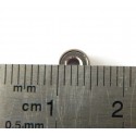 CC0041 LOT DE SIX MICRO ROULEMENT A BILLE BLINDE 2x5x2.5mm