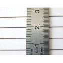 CC0042 LOT 4 TIGES METAL INOX 0,4 mm POUR MAIN MONTOIR LOCOMOTIVE HO