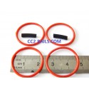 CC0431 KIT 4 COURROIES + 2 MANCHONS MOTEUR LOCOMOTIVE GEGE CC ET BB - HO