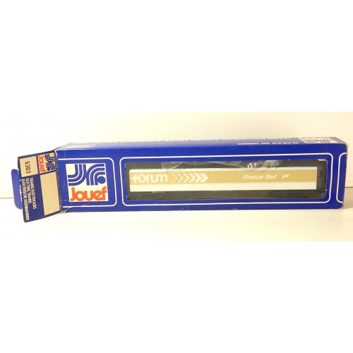 JOUEF VOITURE OCEM FOURGON SNCF FORUM FRANCE RAIL HO NEUF BOITE BLEU 5303 N°2