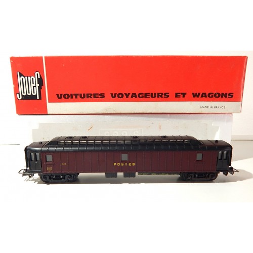 JOUEF 8500 B FOURGON POSTALE EN BOITE ROUGE HO