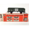JOUEF WAGON TOMBEREAU A ESSIEUX VERT NEUF EN BOITE CARTON HO REF 623