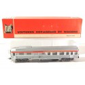JOUEF VOITURE TEE A8 FOURGON EN BOITE ROUGE REF 5550 HO 1/87