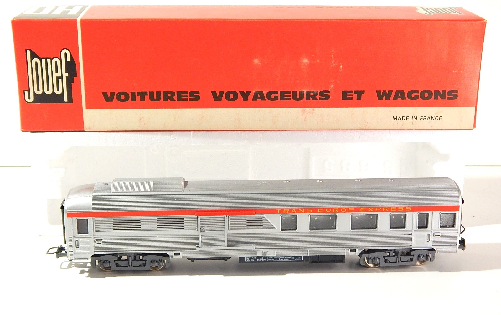 Voiture Restaurant Jouef HO Réf 860 - Incomplète (manque Tampons) - Occasion