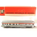 JOUEF VOITURE TEE A8 FOURGON EN BOITE ROUGE REF 5550 HO 1/87