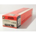 JOUEF VOITURE TEE A8 FOURGON EN BOITE ROUGE REF 5550 HO 1/87