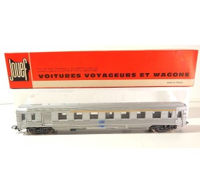 JOUEF VOITURE INOX MIXTE FOURGON 1cl INOX SNCF REF 5593 EN BOITE HO