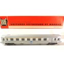 JOUEF VOITURE INOX MIXTE FOURGON 1cl INOX SNCF REF 5593 EN BOITE HO