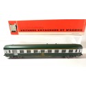 JOUEF VOITURE UIC MIXTE VERTE TOIT VERT A9 1CL - HO EN BOITE ROUGE REF 5294