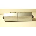 JOUEF TOMBEREAU GRIS A ESSIEUX TOIT EN METAL HO SANS BOITE