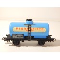 JOUEF WAGON CITERNE BLEU PIERRFITTE A ESSIEUX HO SANS BOITE