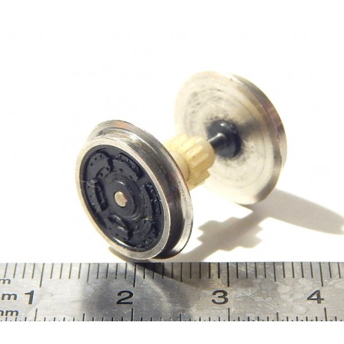 Réf 15674 UN ESSIEUX CATEUR MOTEUR DE LOCOMOTIVE BB 7201 BB 15000 ROCO - HO