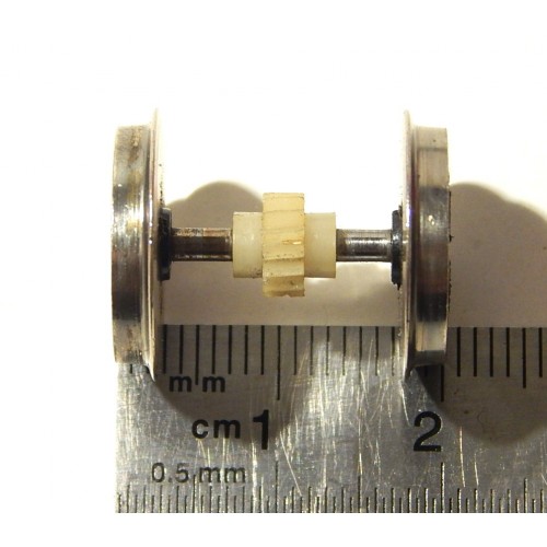 Réf 15674 UN ESSIEUX CATEUR MOTEUR DE LOCOMOTIVE BB 7201 BB 15000 ROCO - HO