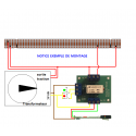 ref 5033 MODULE CARTE RELAIS BISTABLE 2 RT EN REMPLACEMENT JOUEF 9893