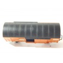 JOUEF WAGON COUVERT UIC SNCF MARRON TOIT NOIR A ESSIEUX HO SANS BOITE